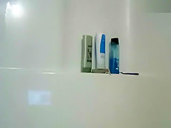 Callie Olivia taking a shower and being a slut sucking a hood nigga dick