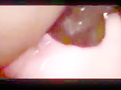 Black guy finishes the job as her toes curl