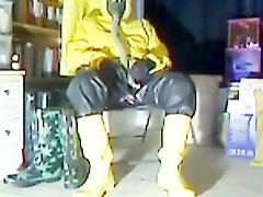 Wank after e-stim.