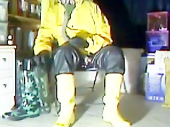 Wank after e-stim.