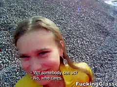 Fucking Glasses - Emma - Fucked on a construction site