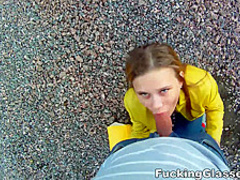 Fucking Glasses - Emma - Fucked on a construction site