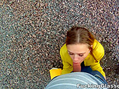 Fucking Glasses - Emma - Fucked on a construction site