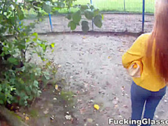 Fucking Glasses - Emma - Fucked on a construction site