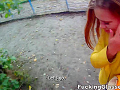 Fucking Glasses - Emma - Fucked on a construction site