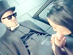 Rio Lee Sucks and Fucks Chauffeurs Big Cock.