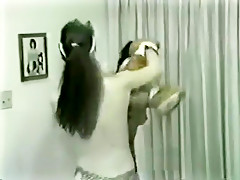 Roni vs Lori Topless Boxing