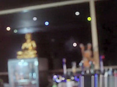 Juicy Jedi Knight romped with passion at a bar