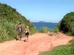 Beach threesome with Chloe
