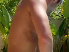 Brute-fucked by a pool boy