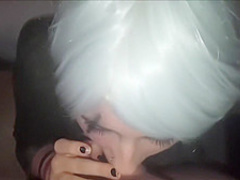 My Blue Eyed Girl Loves To Swallow