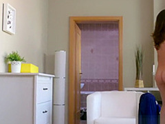 Dane Jones Cheating brunette wife is fucked and creampied by plumber