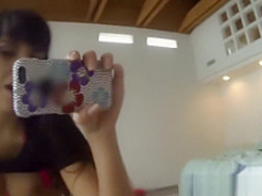 Sweet amateur sucks dick so well he cums