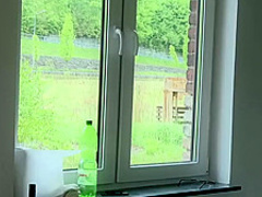 German MILF pussy for two lucky workers