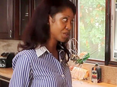 Blonde Teen Worships Black Girl Roommate