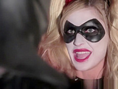 Harley Quinn ready for her favorite superhero to fuck her