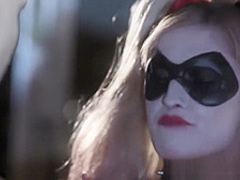 Harley Quinn ready for her favorite superhero to fuck her