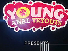 Young Anal Tryouts - Olya takes a hard anal pounding for the first time