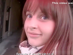 Teen bends over and takes his dick inside her doggystyle