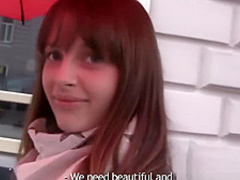 Teen bends over and takes his dick inside her doggystyle