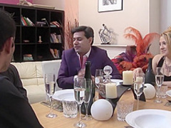 Passionate orgy between friends