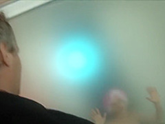 Aliz invites us to cum backstage