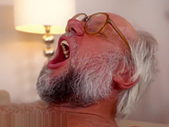 21Sextreme Fucking and Fingering Grandpa