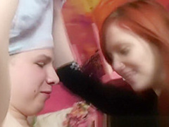 Hot redhead teen is an amazing lover for her age