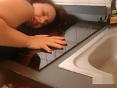 Perverse uncle fucks his favorite niece in the kitchen