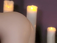 Massage Rooms Young lesbians have intense oral fun before loud orgasms