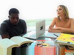 EvilAngel StepSister takes Massive BBC in Ass