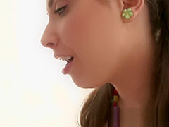 PervCity Tight Teen Asshole Gets Stretched Out