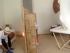 Beautiful Asian masseuse Sharon Lee gets Holed Deep & Hard!