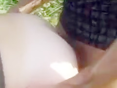 Dicke Blondine wird Anal befriedigt