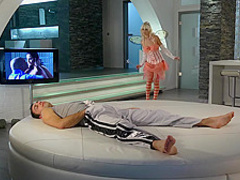 Fairy blowjob and maid anal for one lucky dude