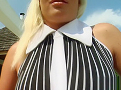 Sexy Harmony wants you to see her huge knockers