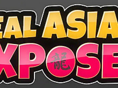 RealAsianExposed - Allanah Li fingers her pussy before fucking