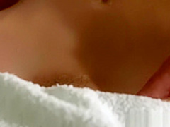 Massage Rooms Young tight teen spied on before hard fucking