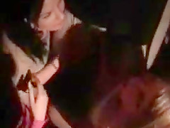 college girl Sucking in a Disco