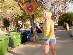 Couple brings a babysitter to a threesome