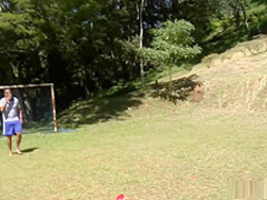 Hot Fernanda is good with balls