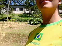 Hot Fernanda is good with balls