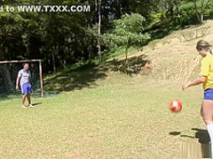 Hot Fernanda is good with balls