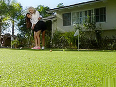 Cute lesbian teens playing and fucking