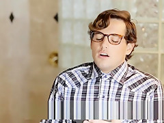 Mom and son tag team teen hottie