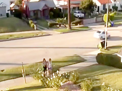 Beautiful lesbians Leah June and Dana