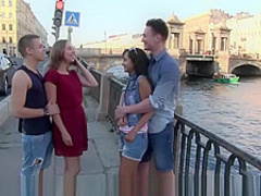 Young Sex Parties - Double date and double fucking