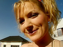 Pretty Petra is down for her sweet vag to be fucked