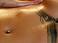 Massage Rooms Stunning big natural tits babes have sensual orgasmic sex