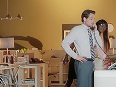 Office Obsession - Bitch Boss starring Tyler Nixon and Ana Foxxx